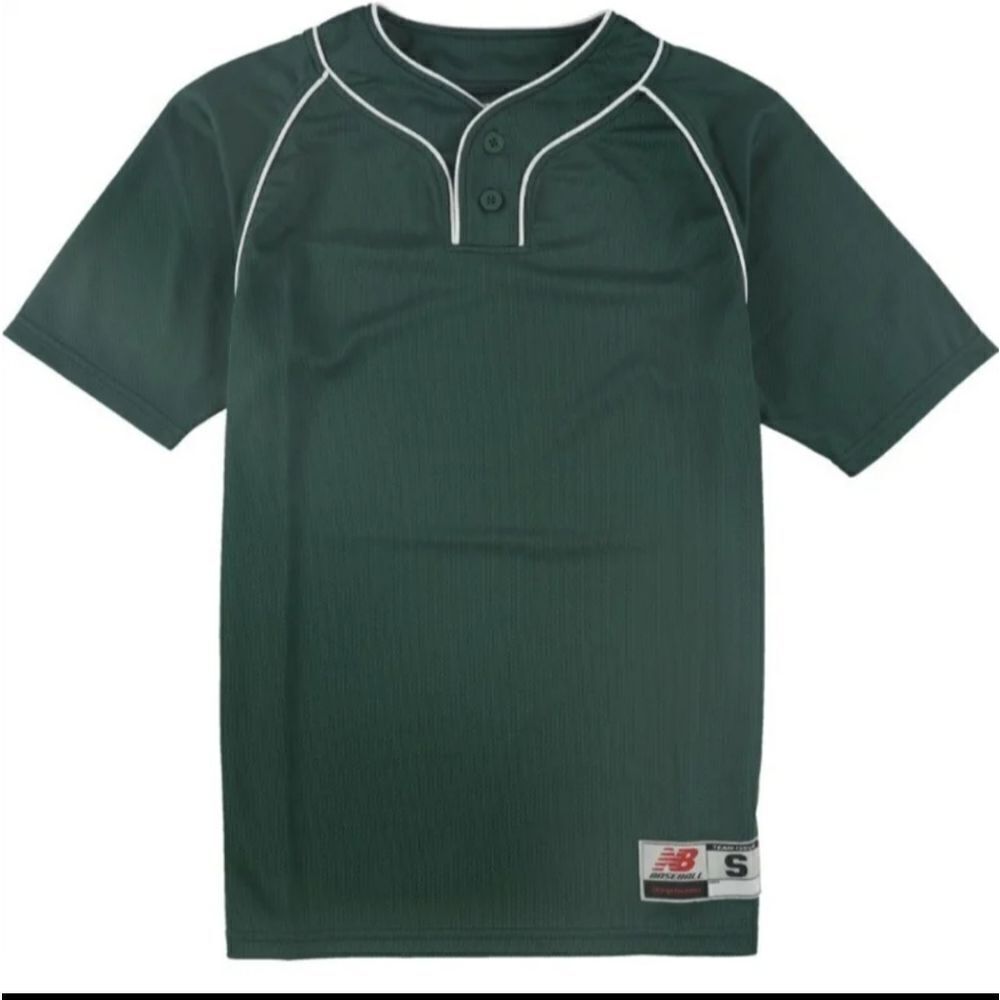 New Balance 2 Button Baseball Jersey sz 3XL